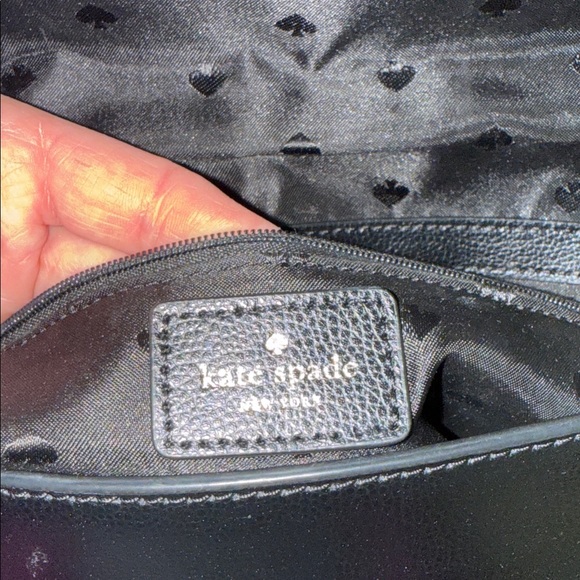 Kate Spade Black Crossbody Bag with Chain Detail - Picture 8 of 14